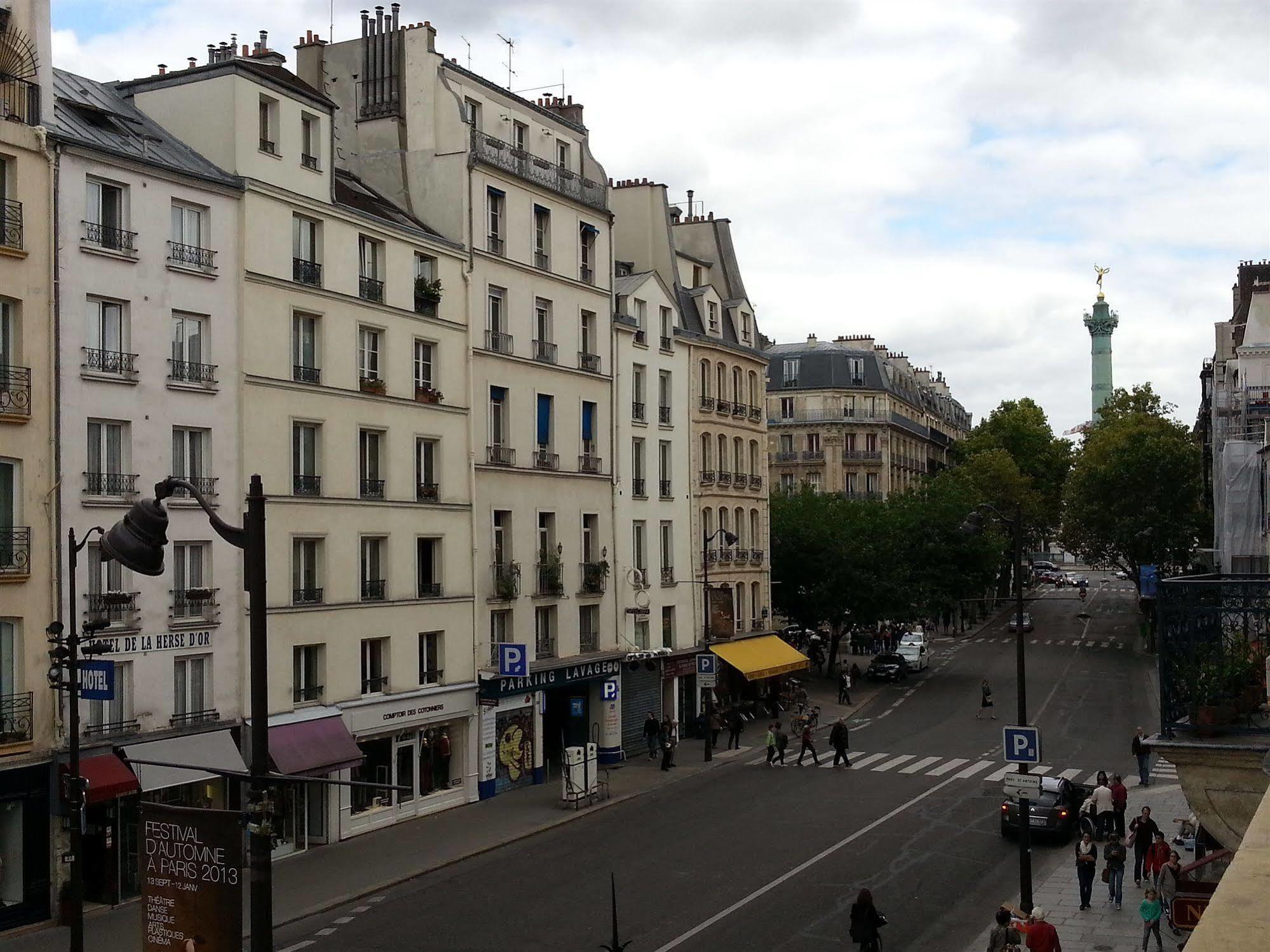 Hotel De La Herse D'Or Paris Exteriör bild